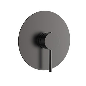 Kit embellecedor ducha gunmetal con válvula de compensación de presión upc